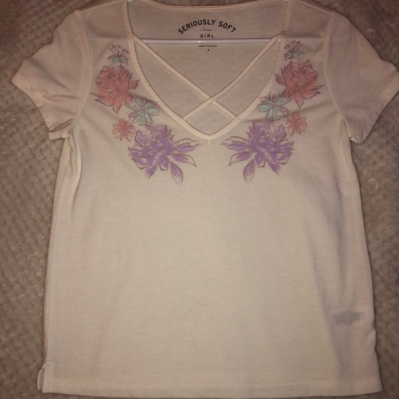 Aeropostale seriously soft crop top tee bundle - Picture 2 of 6